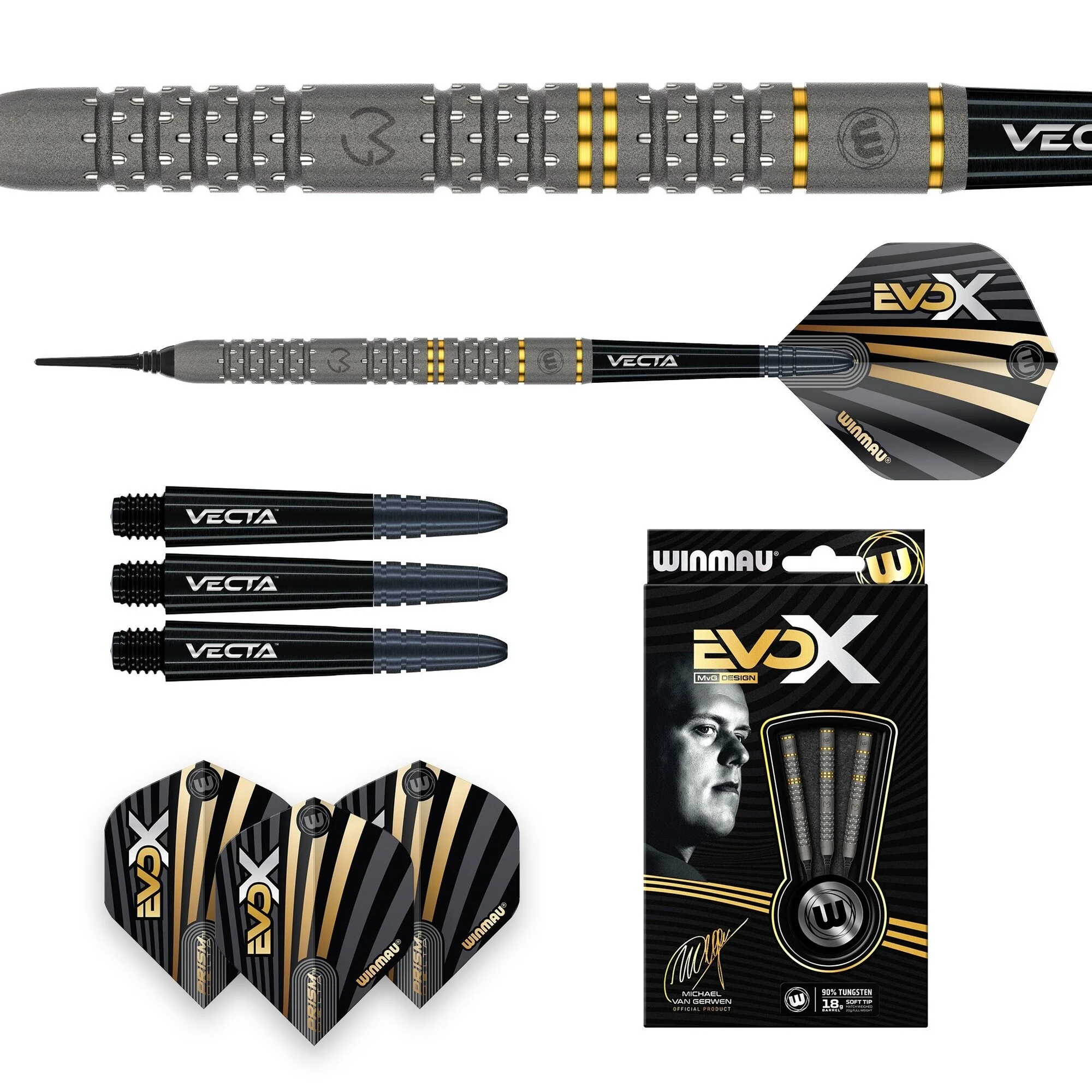 Michael van Gerwen MvG Evo X Winmau - Softdart