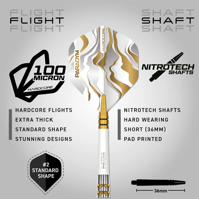 RedDragon - Paradym Gold Parallel - Steeldart