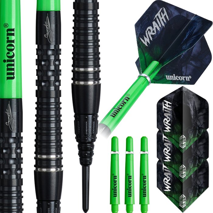 Gary Anderson Phase 6 - Unicorn Wraith 90% Tungsten - Softdart