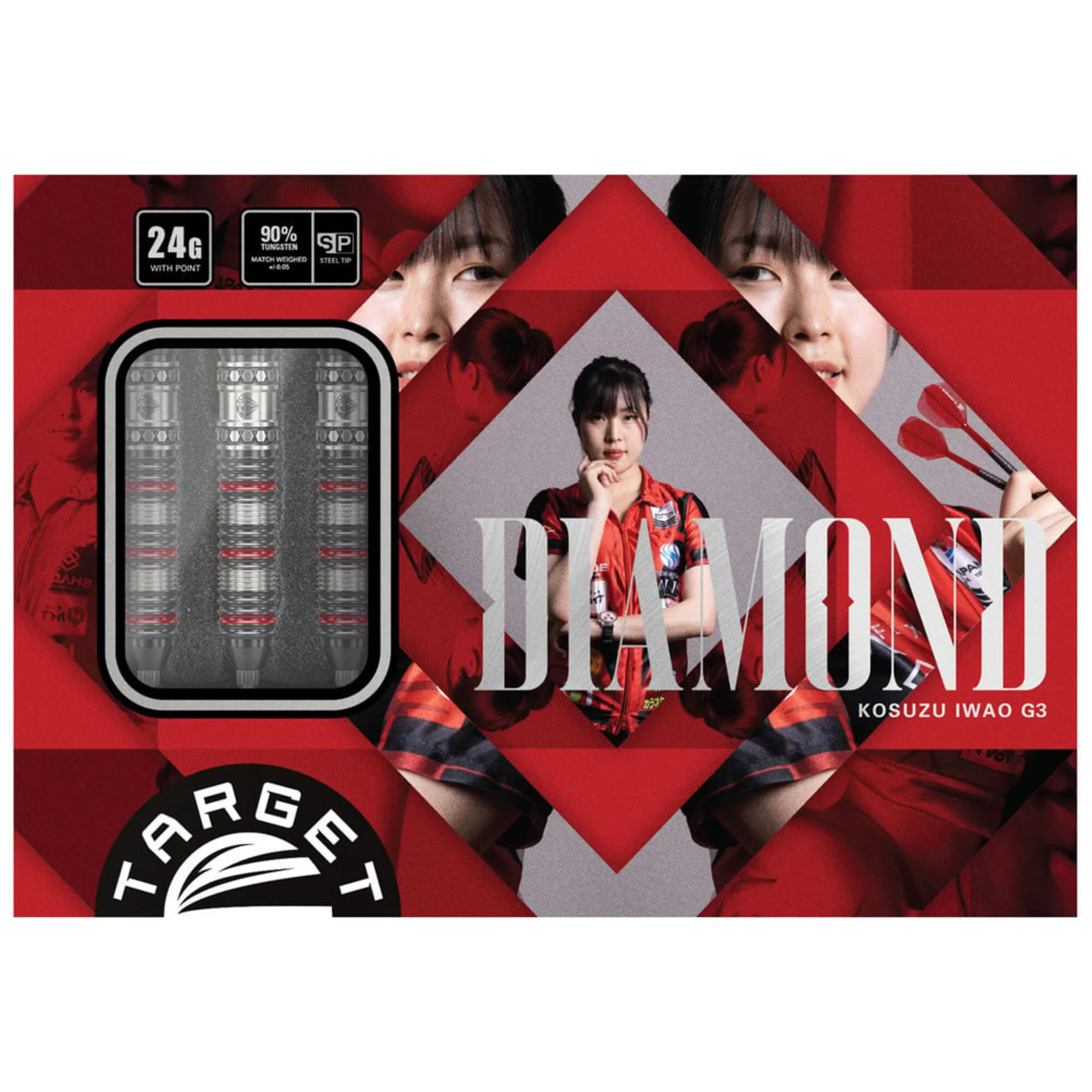 Target Japan Prime Series Diamond Gen3 90% Swiss Point - Steeldart