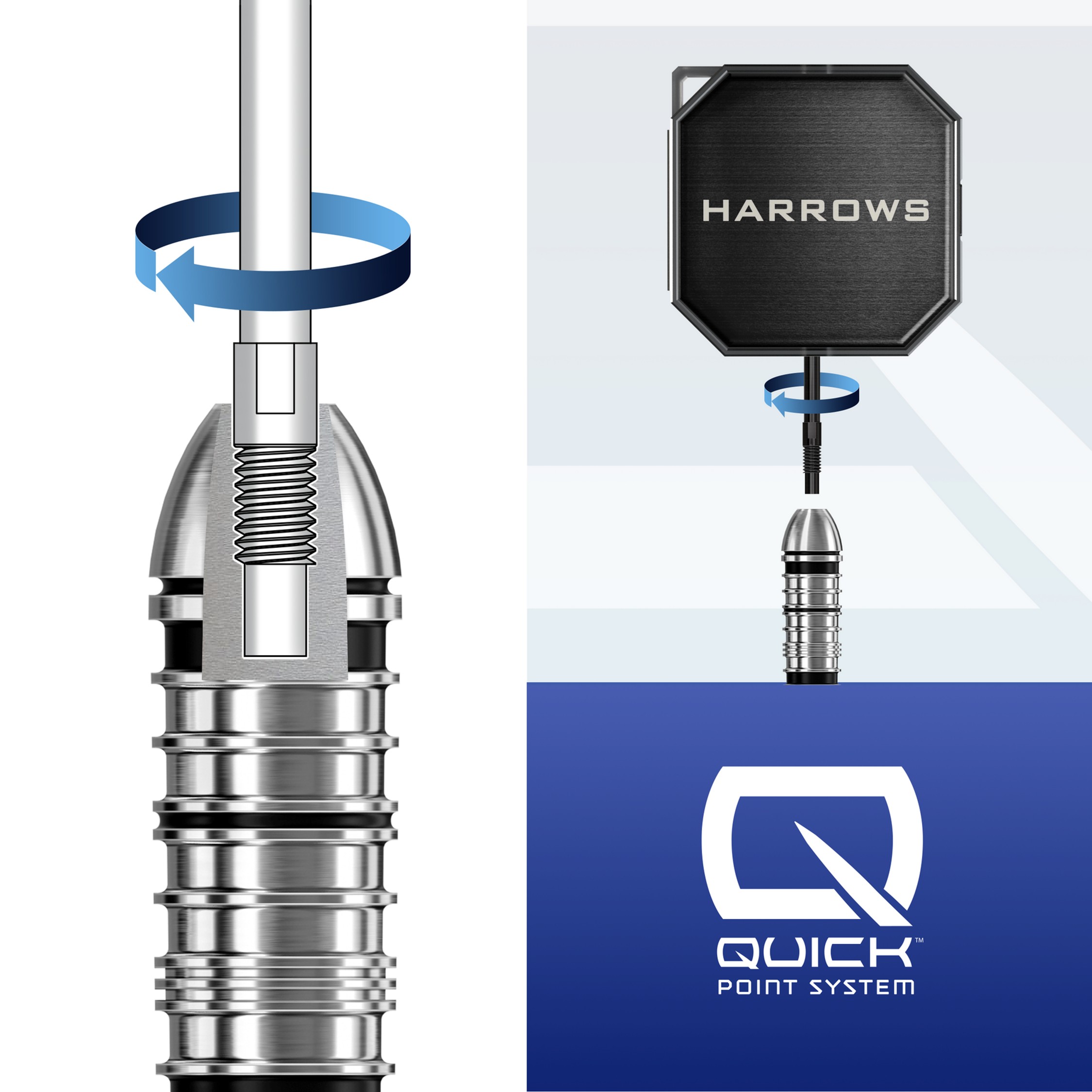 Harrows Premium Quick Point Tool - Box