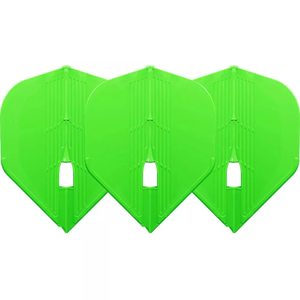 L1 Kami Champange L-Style Flights- Standard Neon Green