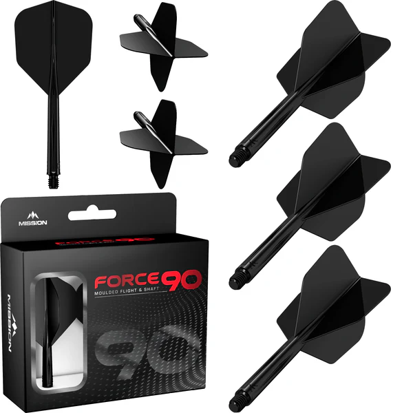 Mission Force 90 - Flight & Shaft System - Black - Small No.6