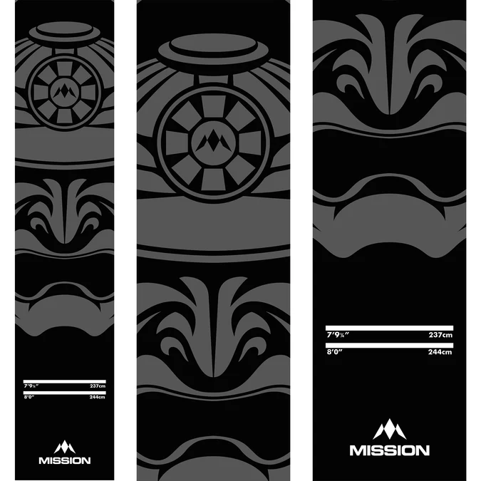 Mission Carpet Dart Mat - Samurai