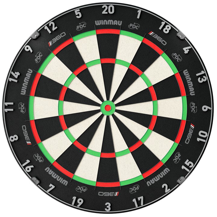 Winmau Blade 6 TC 360 PDC Carbon Dartboard