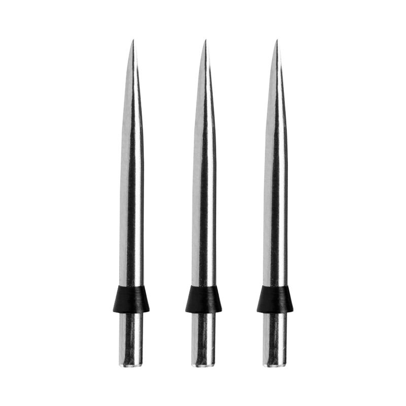 RedDragon Specialist Dart Points - Silver with Black Trident