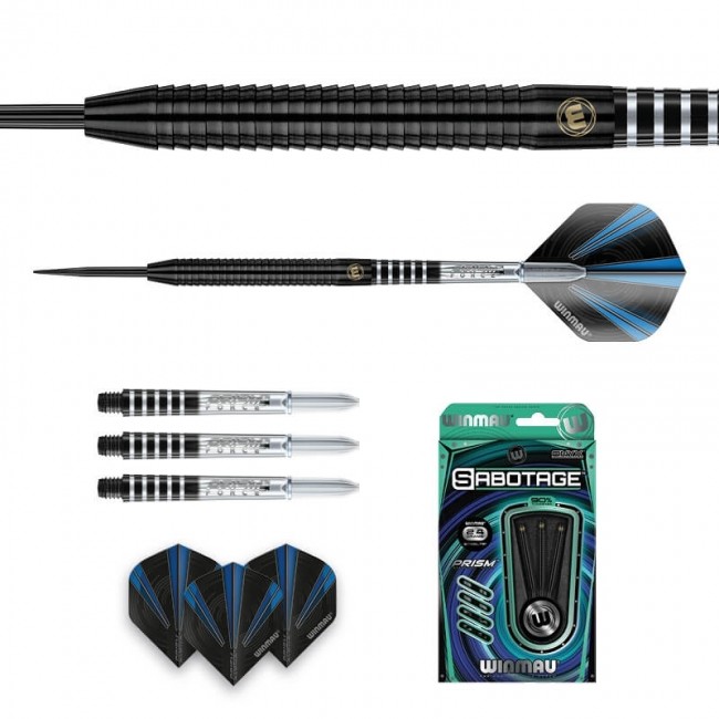 Sabotage Black Winmau - Softdart
