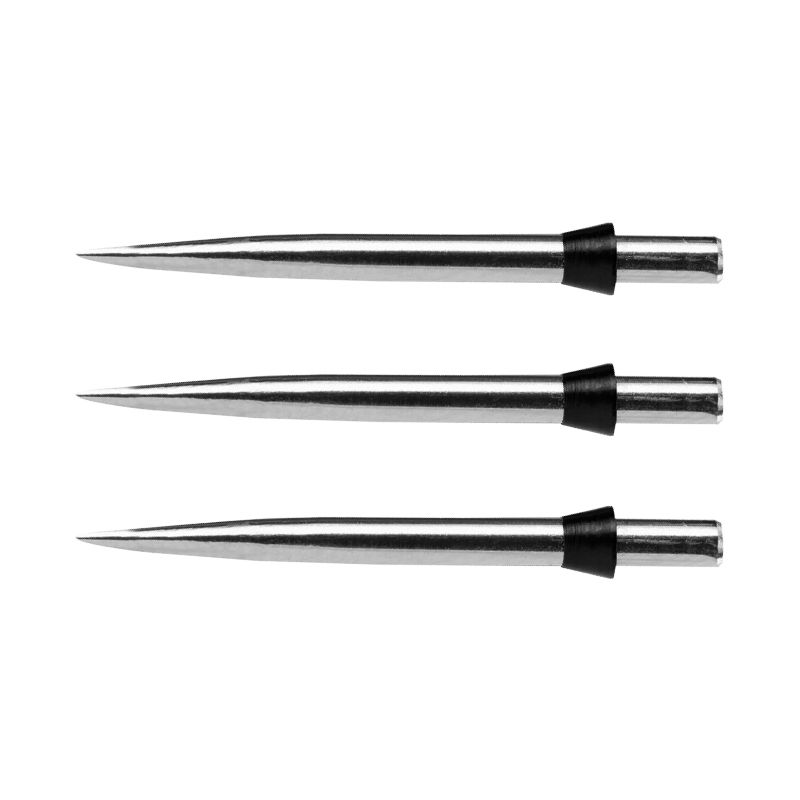 RedDragon Specialist Dart Points - Silver with Black Trident