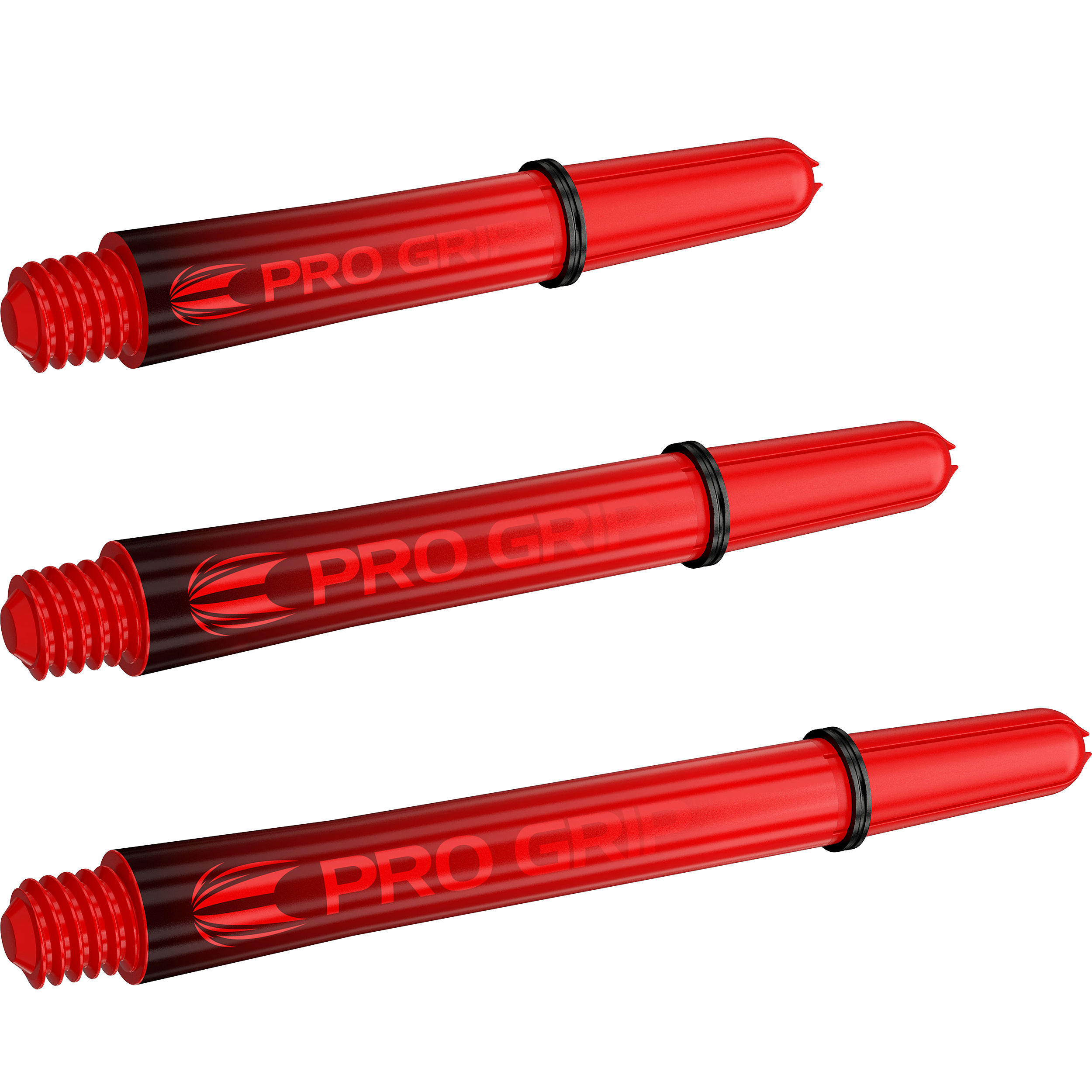 Target Pro Grip Sera Shafts - Black & Red