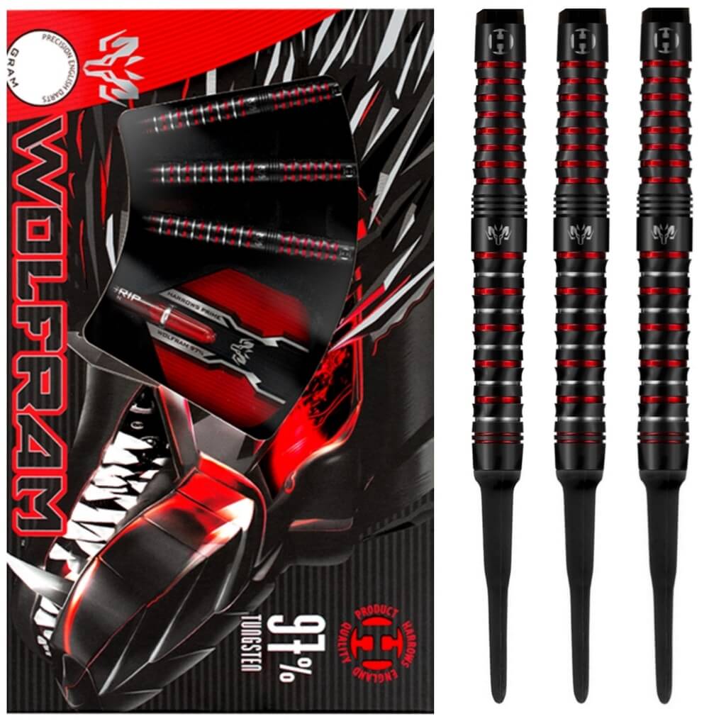 Harrows Wolfram Infinity 97% Soft Tip Darts - Softdart