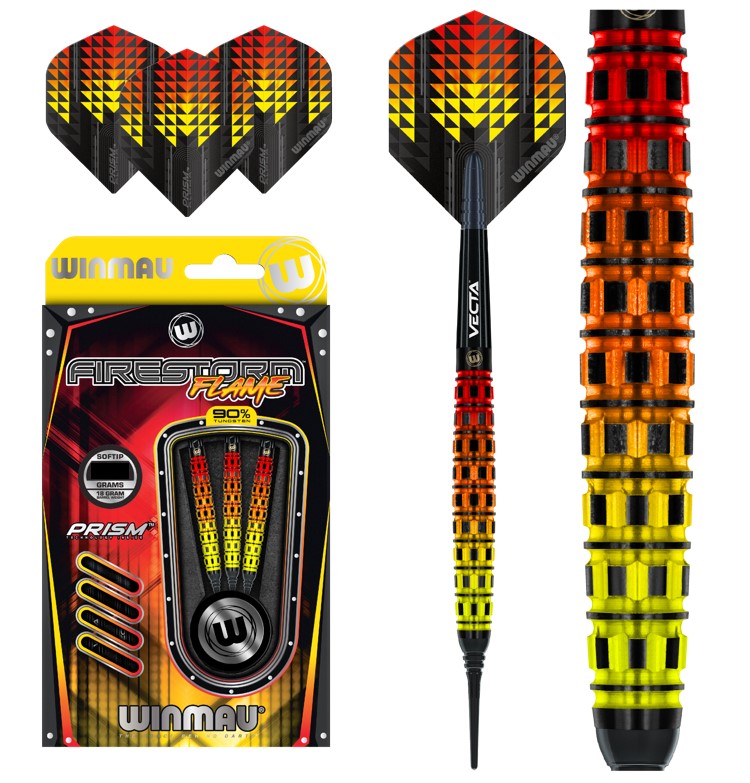 Firestorm Flame Winmau - Softdart