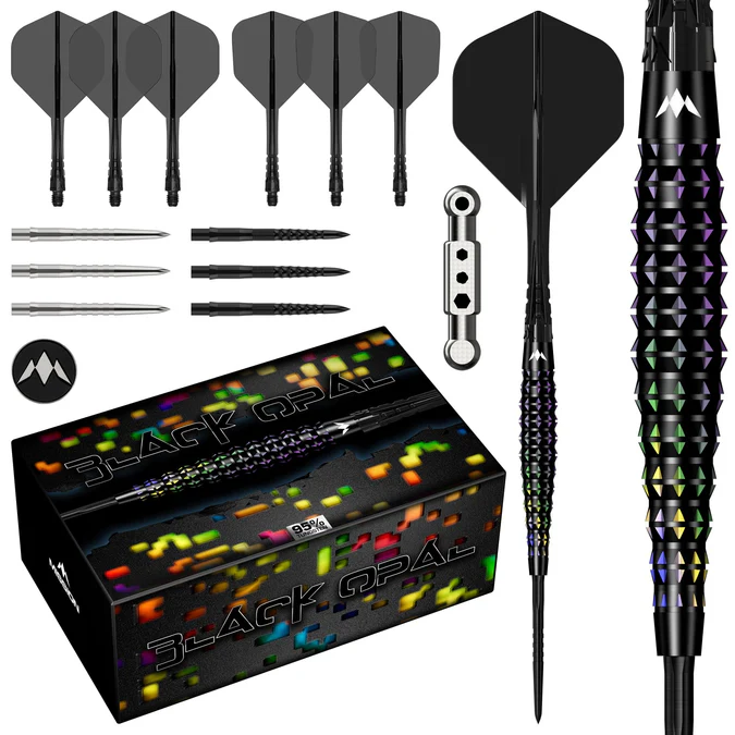 Mission Black Opal 95% Tungsten Darts - Multicolor - Steeldart