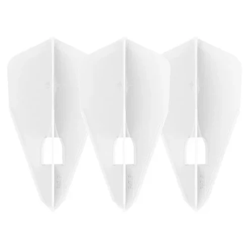 L-Style L8 Pro Champagne Bullet Flights - White