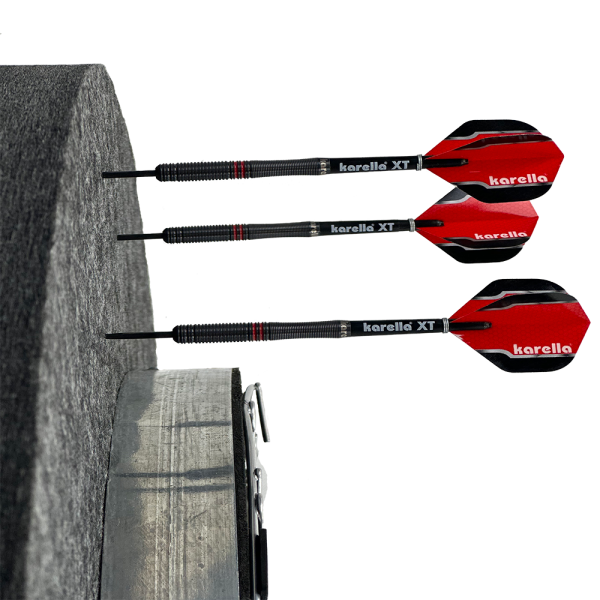 Karella Schallschutz für Steeldartboards mit integriertem Surround