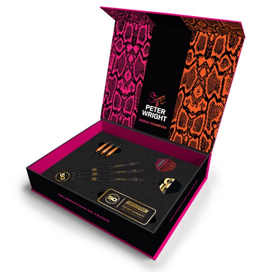 Peter Wright - 50 Years Red Dragon - Limited Edition - Steeldart