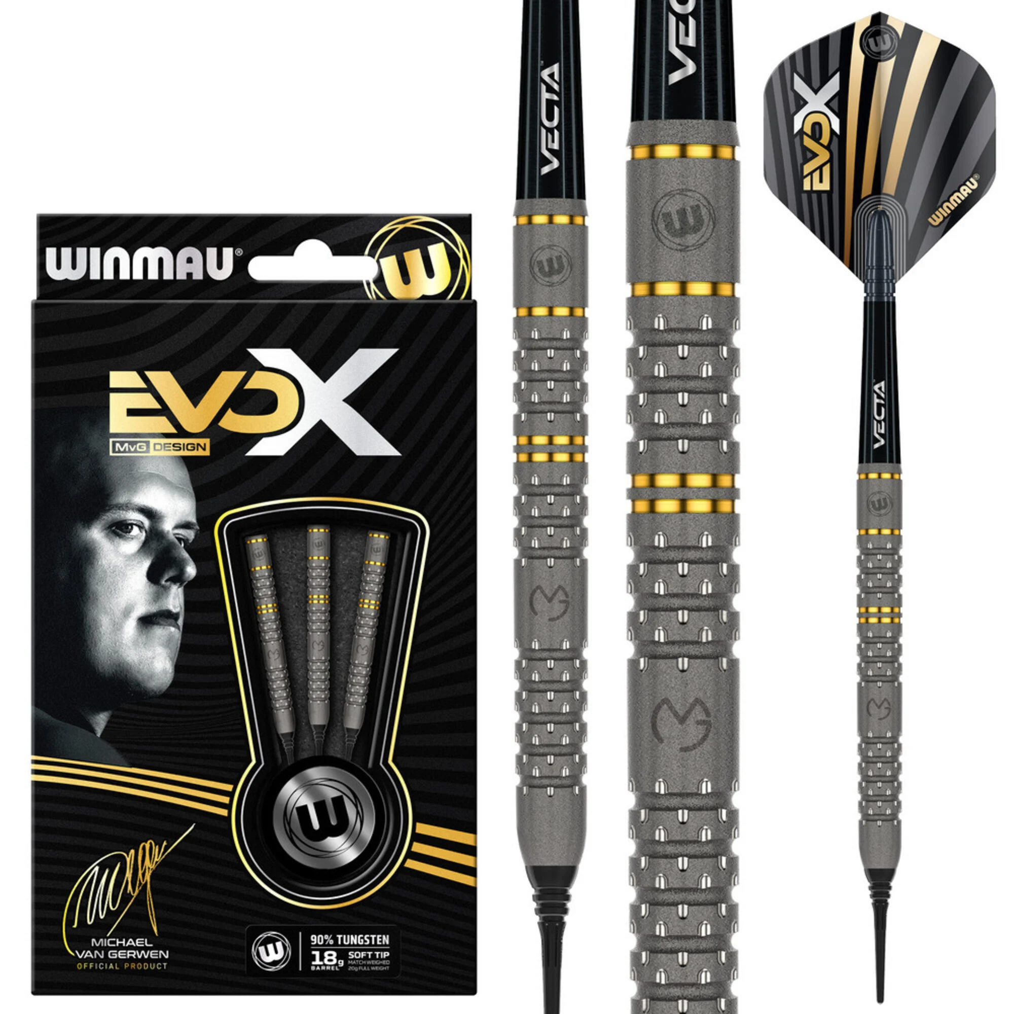 Michael van Gerwen MvG Evo X Winmau - Softdart