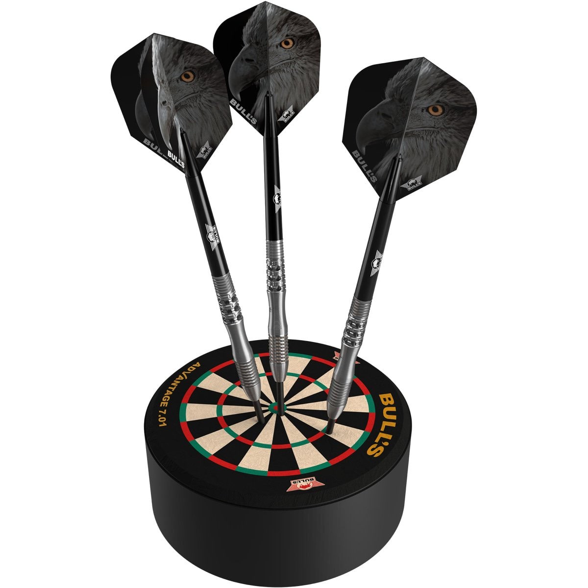 Bull's NL Advantage Mini Dartboard Display - Dart Dock