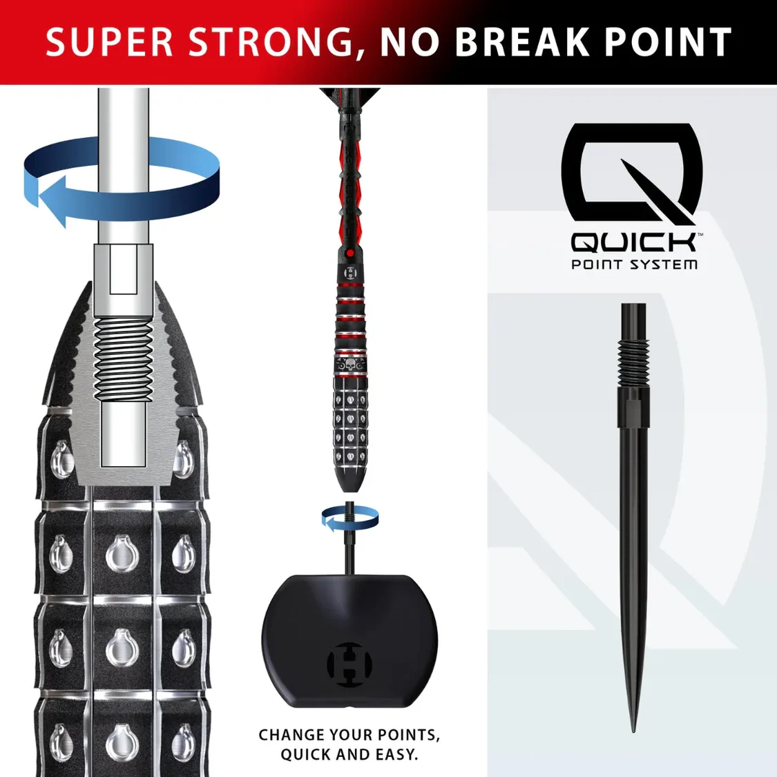 Ryan Searle Series 3 - Harrows Quick Point Darts - Steeldarts