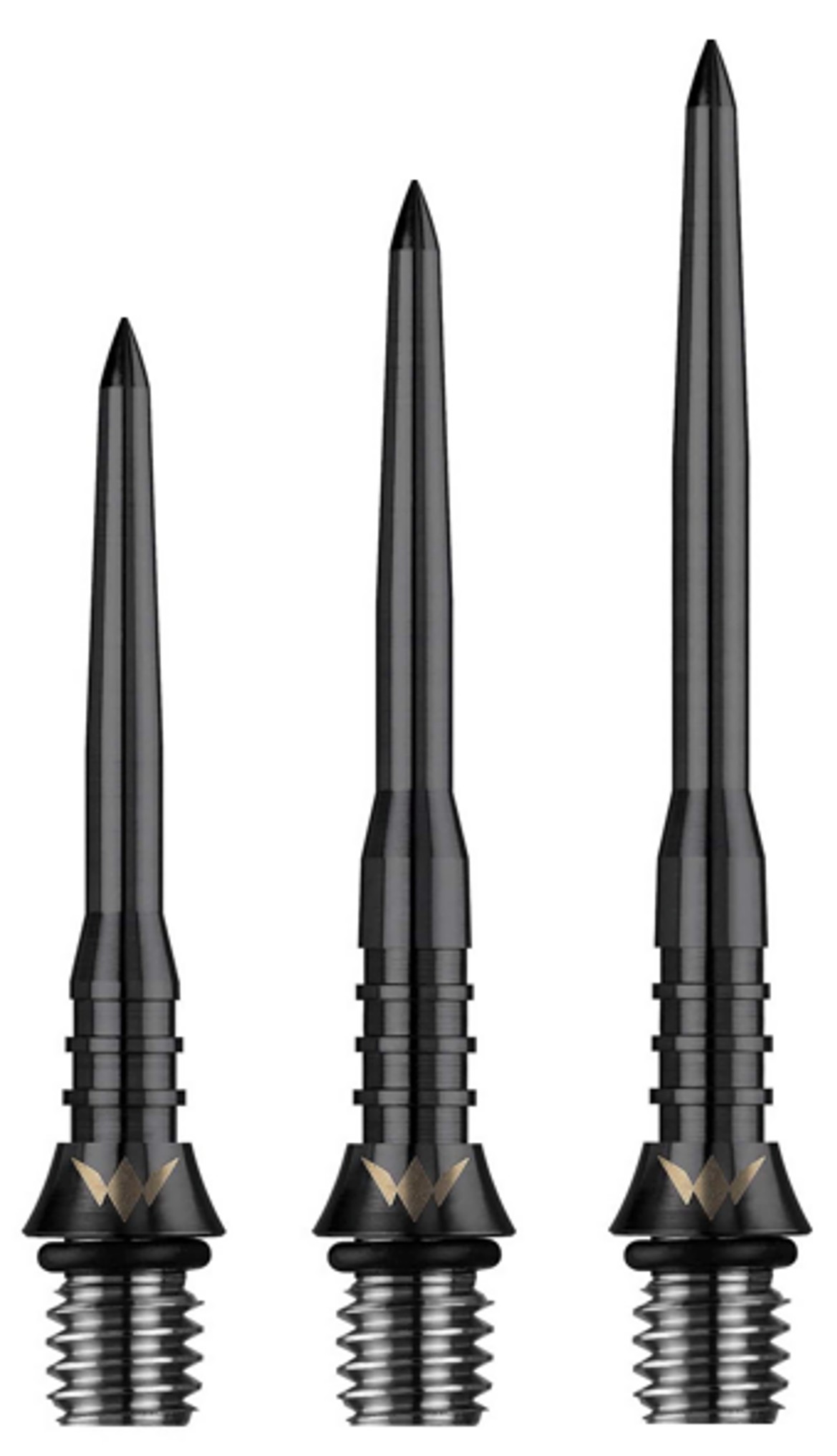 Mission Titan Pro Ti Conversion Points - Grooved - Black