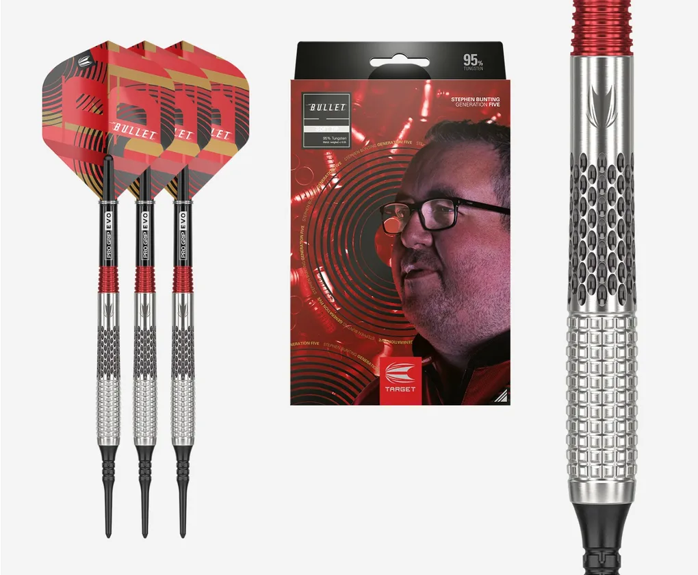 Stephen Bunting - Bullet Gen5 - 95% Tungsten - Softdart