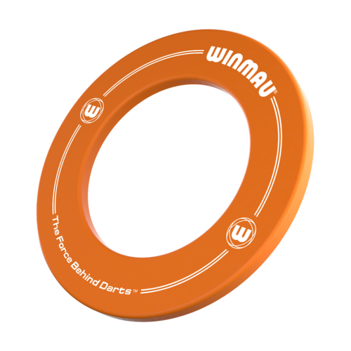 Winmau Dartboard Surround mit Aufdruck - Orange