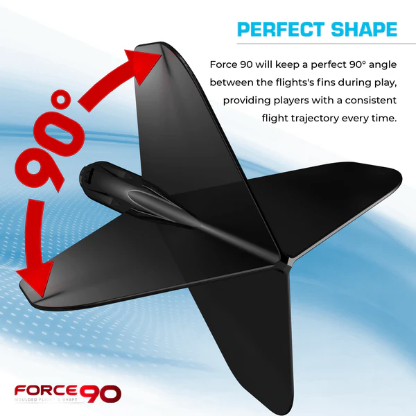Mission Force 90 - Flight & Shaft System - Black - Small No.6