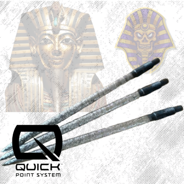 Pharaoh Quick Point Tutankhamun - Dartspitzen - Silver