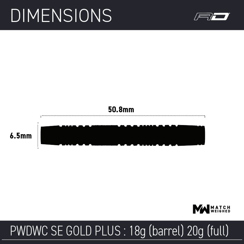 Peter Wright Snakebite Double World Champion SE Gold Plus - Softdart