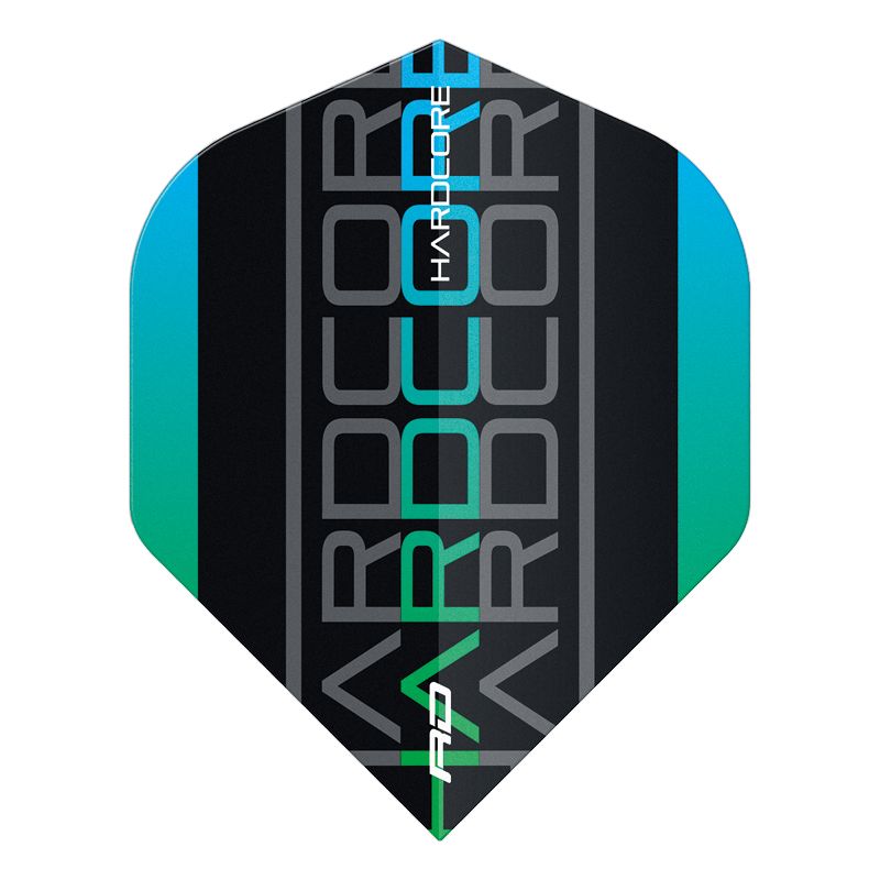 Hardcore XT Triple Flights RedDragon - Green