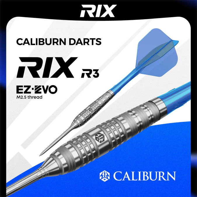 Caliburn Rix Darts R3 90% Tungsten - Steeldart