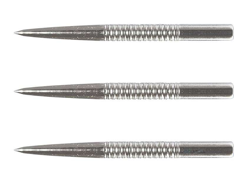 Winmau Ringed Silver-Effect Points - Wechselspitzen silber