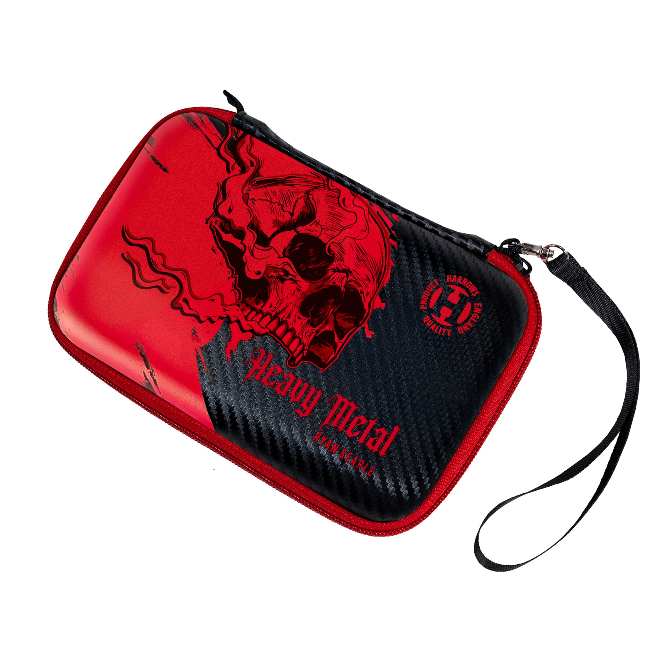 Harrows Ryan Searle 2 Pro 6 - Darts Case - Black/Red