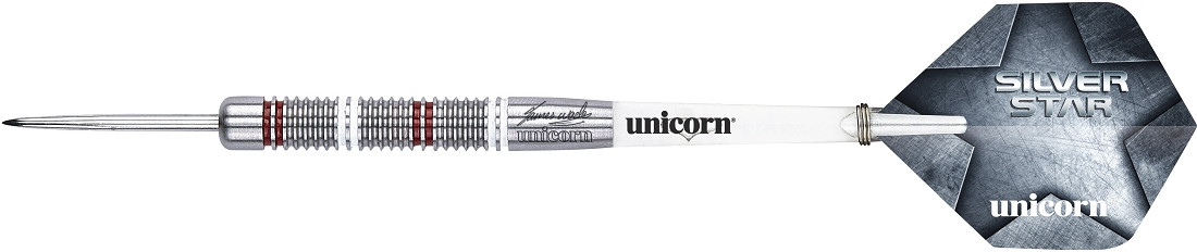 James Wade Silver Star Unicorn - Steeldart