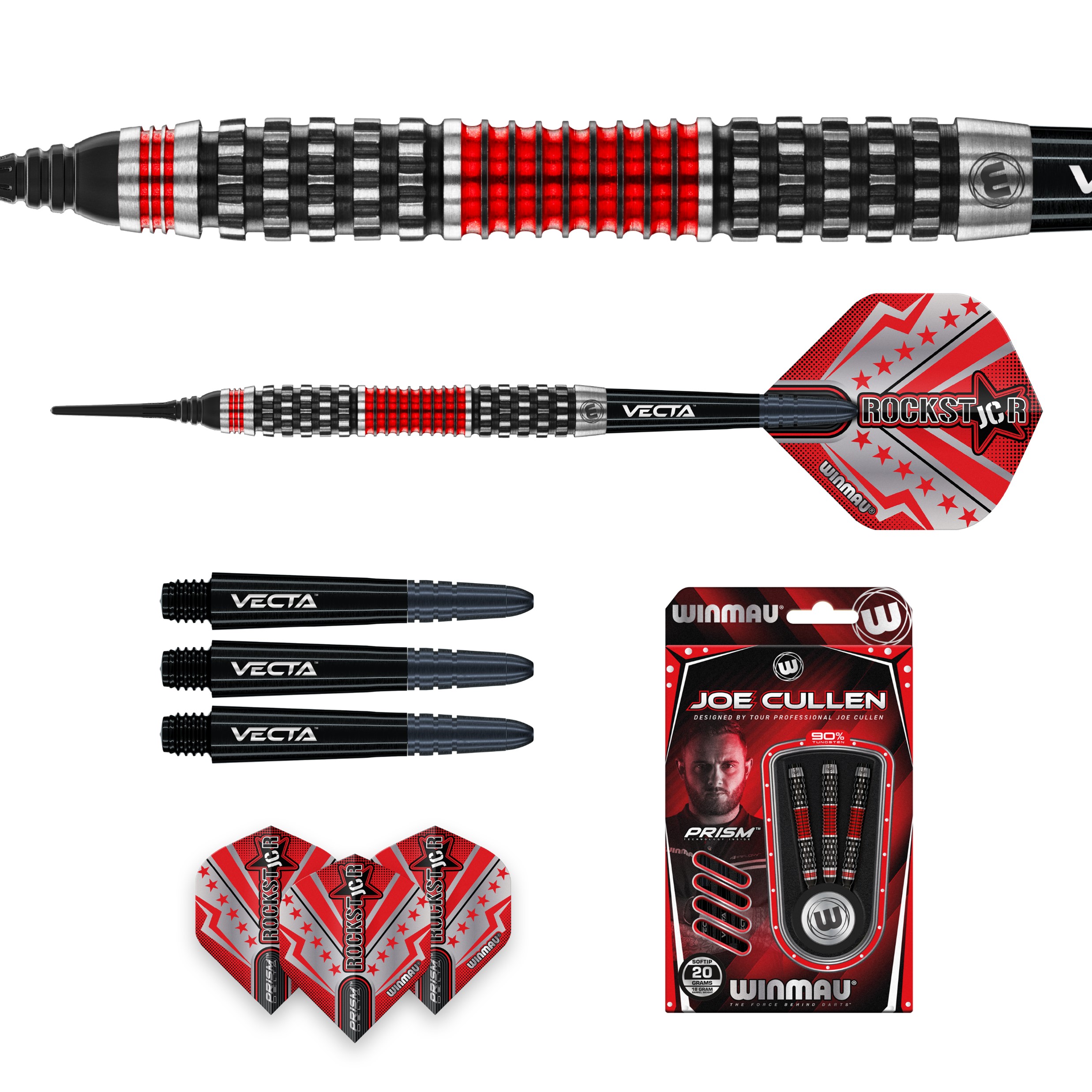Joe Cullen Rockstar Series RS 1.0 Winmau - Softdart