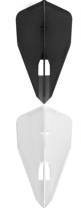L-Style L8 Pro Champagne Bullet Flights - Black