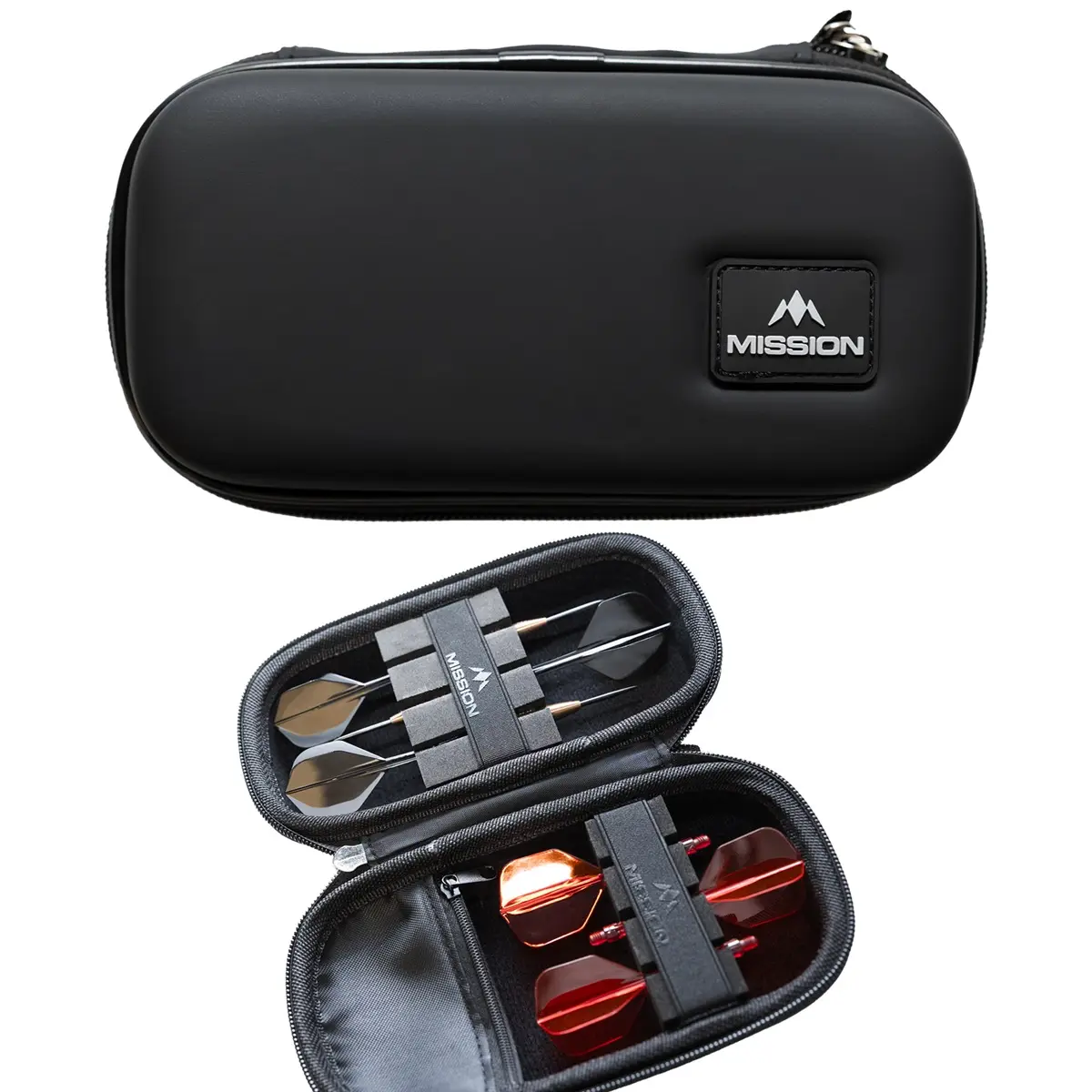 Mission Force 90 EVA Flight und Dartcase - Darttasche S - Black