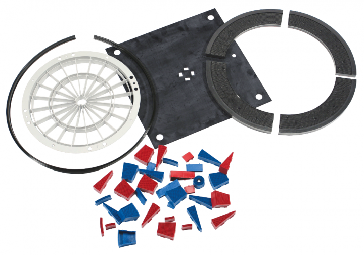 Löwen Dartscheibe Komplett Set V07