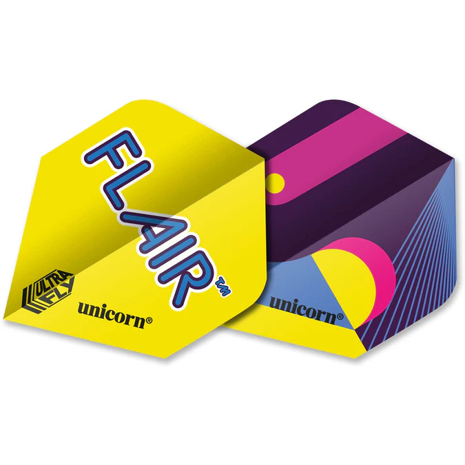 Flair Ultrafly  100+ Dart Flights Unicorn - Standard - Design 1