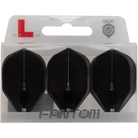 L-Style L1EZ Fantom Flights - Standard Black