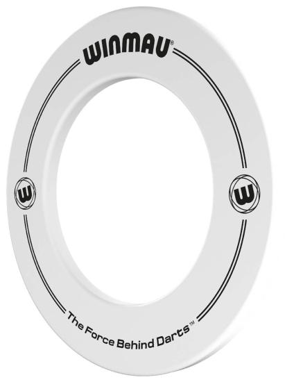 Winmau Dartboard Surround mit Aufdruck - Weiss
