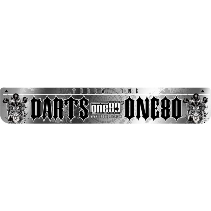 One80 Throw Line Oche - Toeline Abwurflinie - Black
