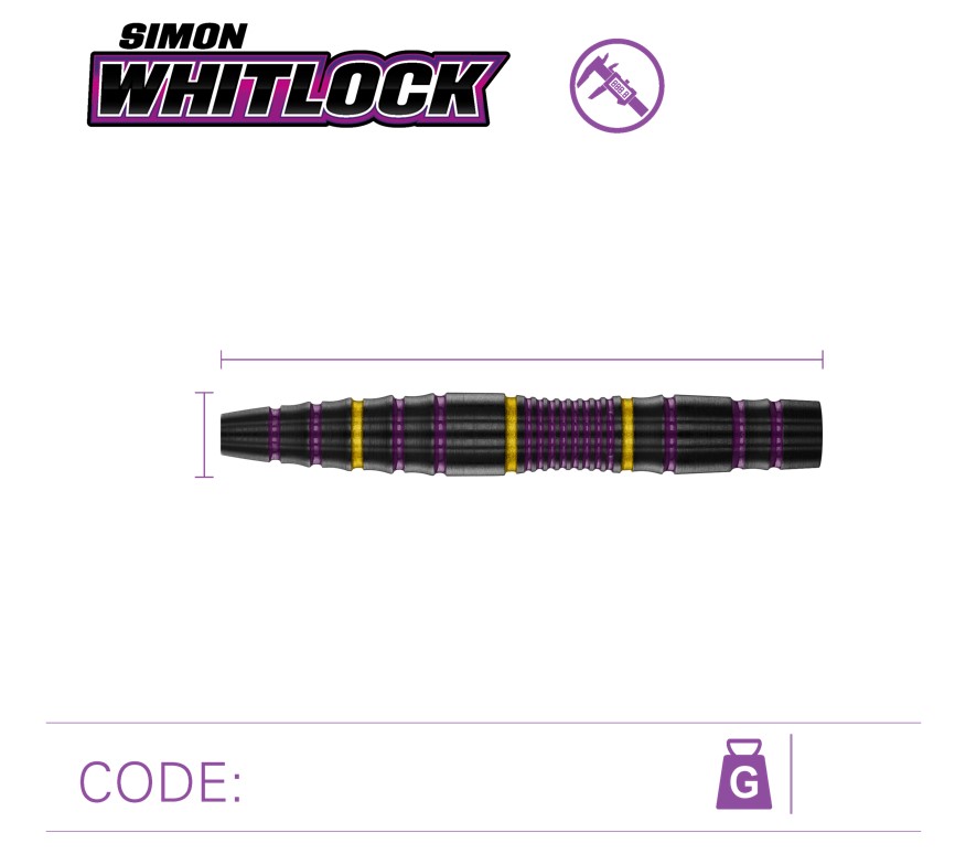 Simon Whitlock 85% Pro-Series - Steeldart