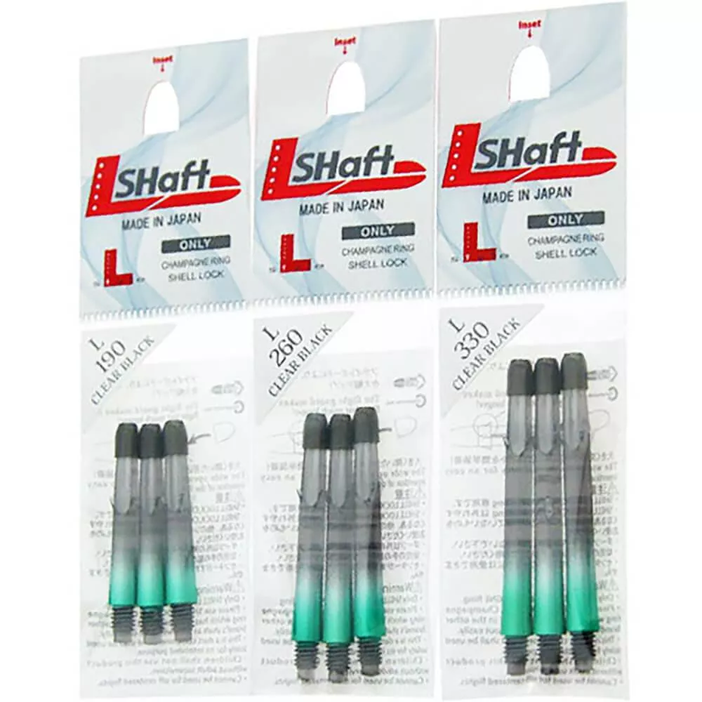 L-Style Two Tone L-Shaft - Black-Green