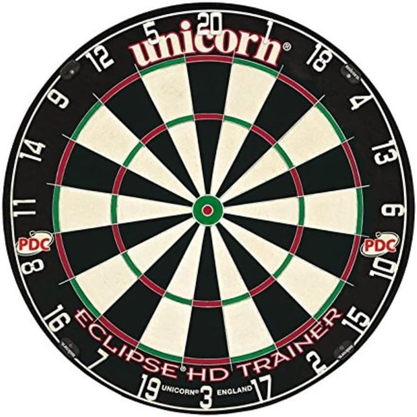 Eclipse HD Trainer Unicorn Dartboard - Thinner Doubles and Trebles