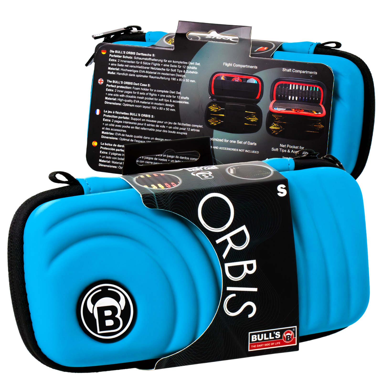 ORBIS S Bull's Dartcase - blue