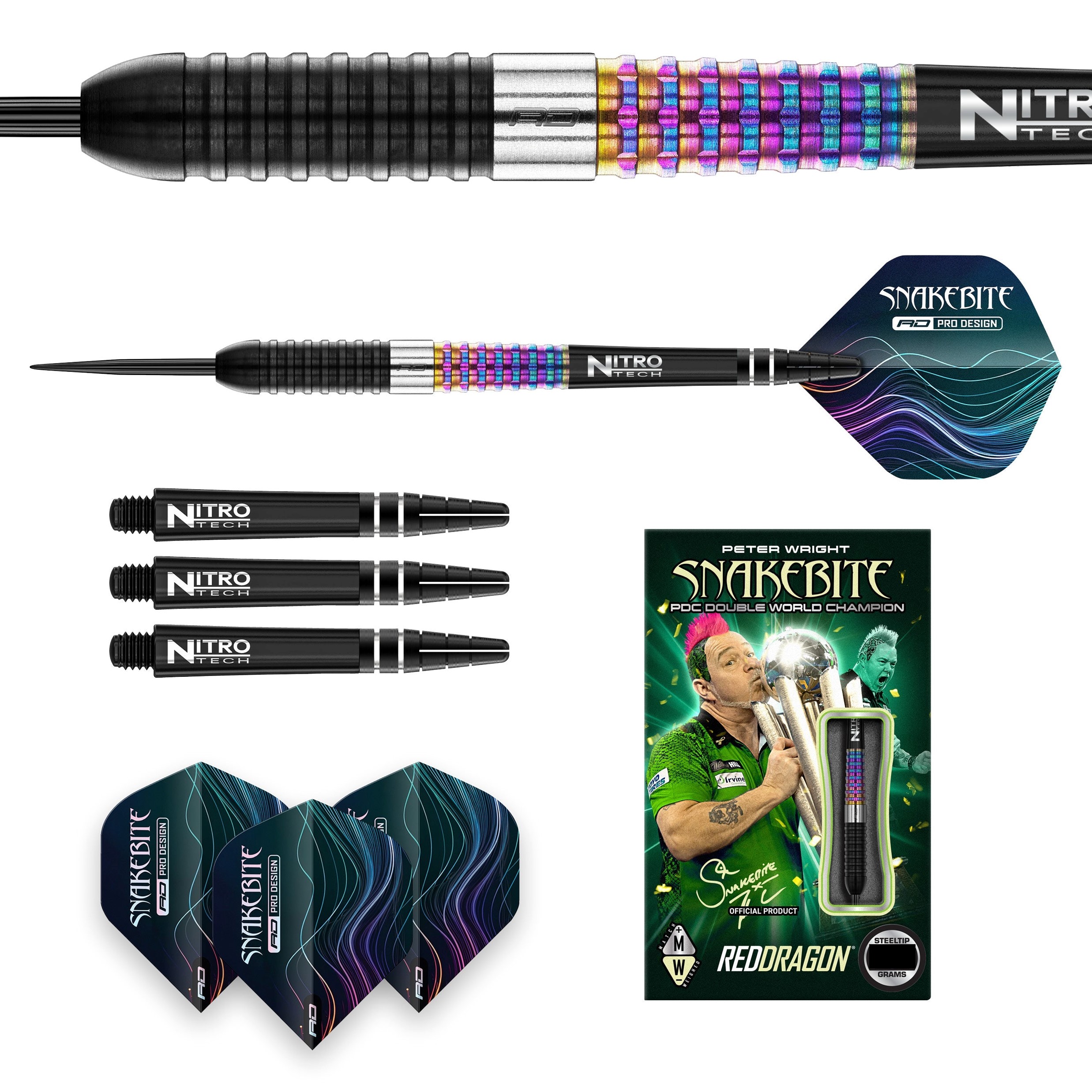 Peter Wright Corra RedDragon - Steeldart
