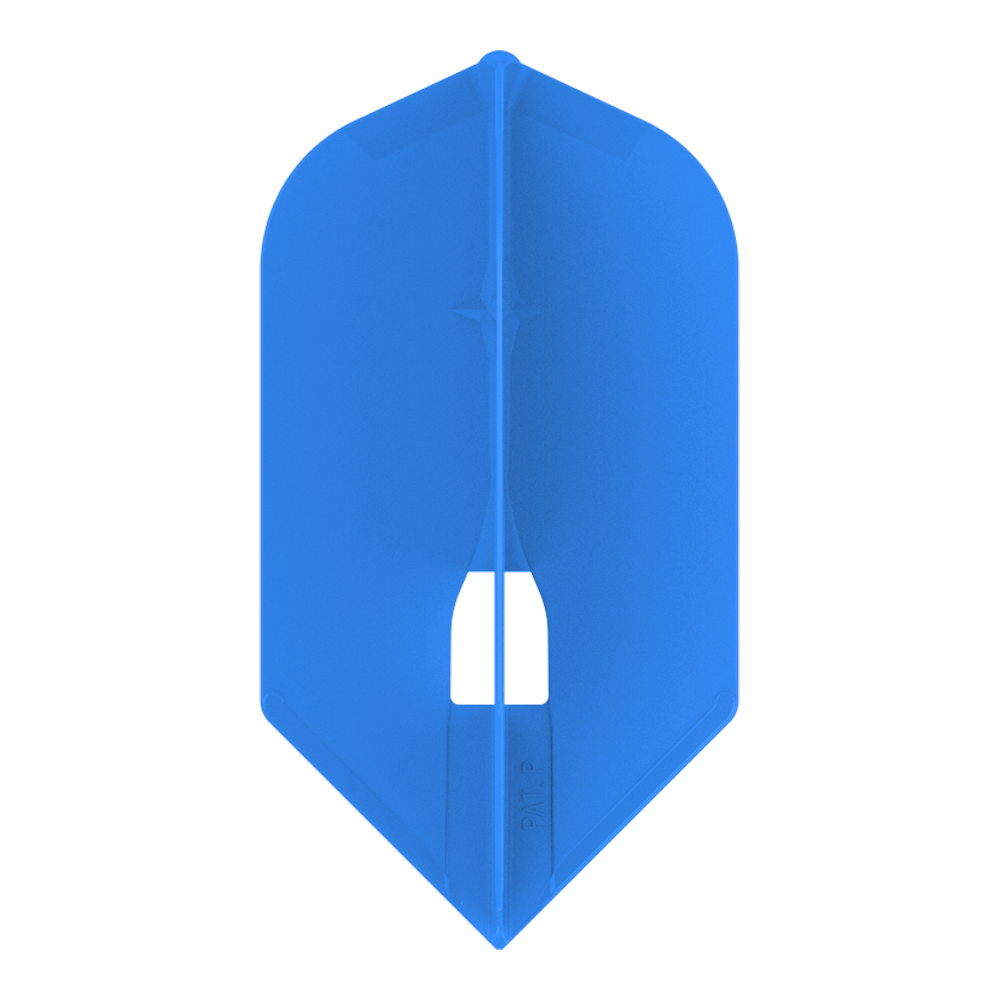 L-Style L6 Pro Champagne Slim Flights - Blue
