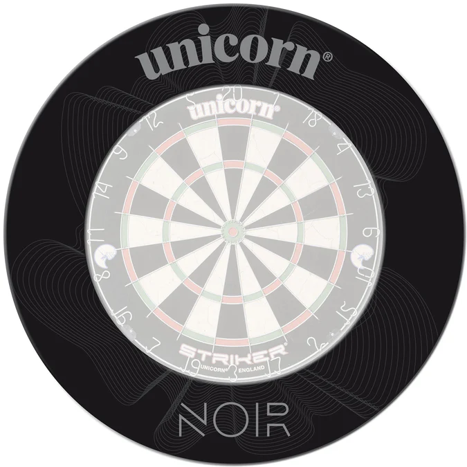 Unicorn Professional Dartboard Surround Noir - Schwarz