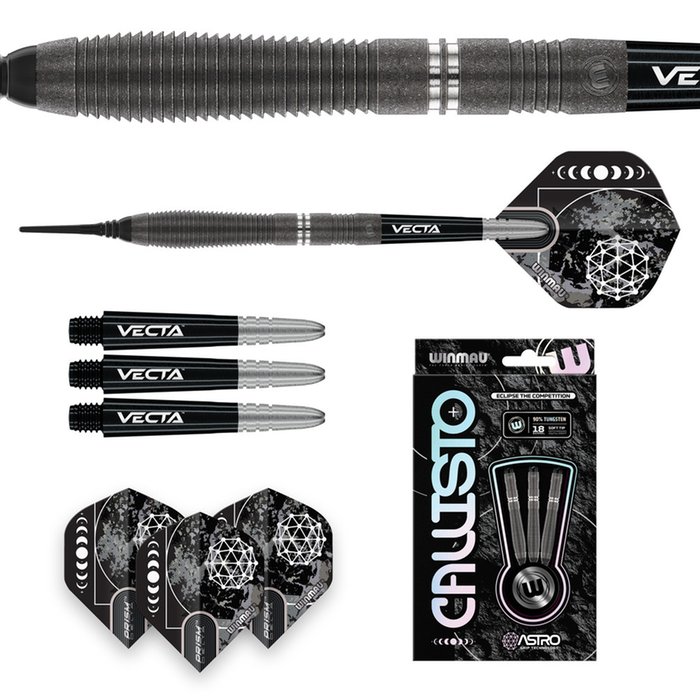 Winmau Callisto2 - 90% Tungsten - Softdart