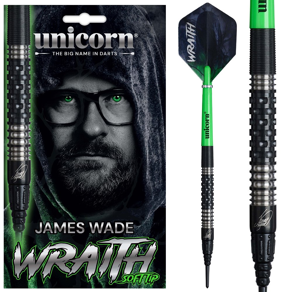 James Wade Phase 2 - Unicorn Wraith 90% Tungsten - Softdart